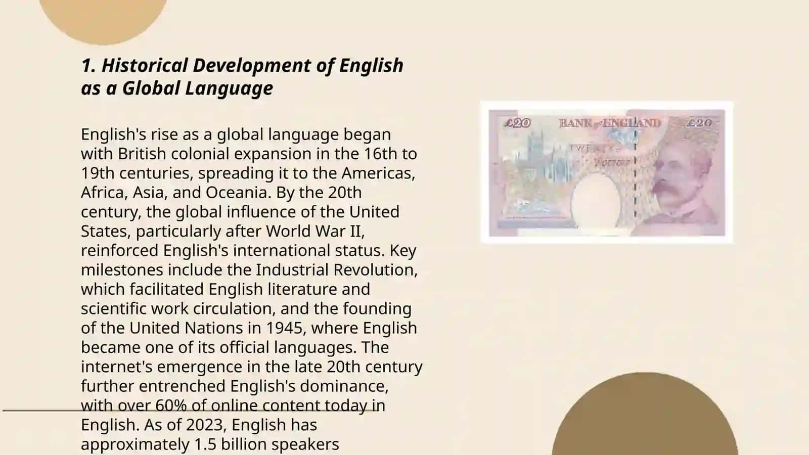 English as a Global Language in Philology 3