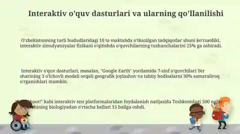 Tabiiy fanlar nazariyasida innovatsion ta'lim texnologiyalaridan foydalanish 3
