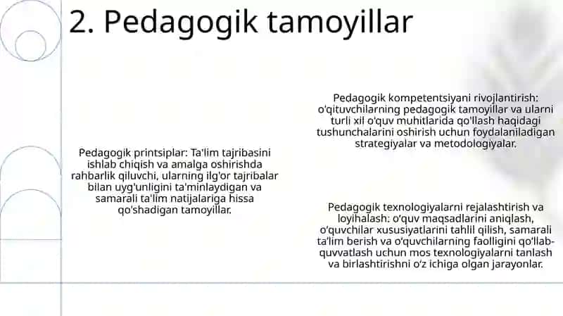 Pedagogik Kampetentlikni Shakllantirishda Pedagogik Tehnalogiyani Loyhalashtirish Va Rejalashtirish Yo‘Llari 3