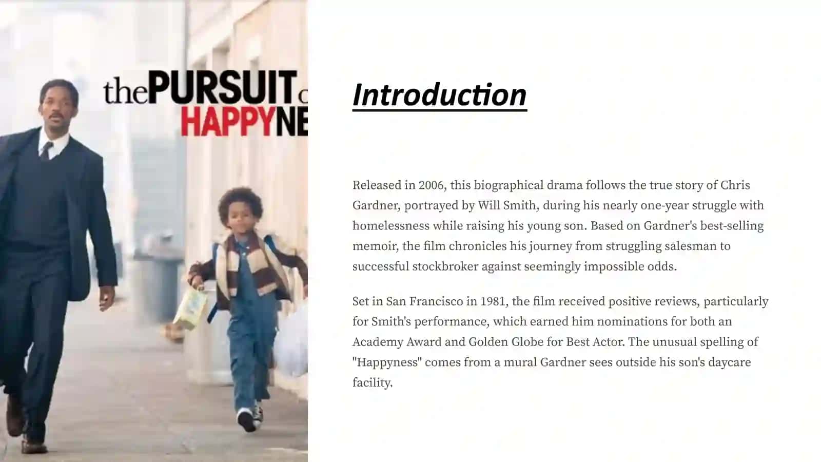 The pursuit off happiness 3
