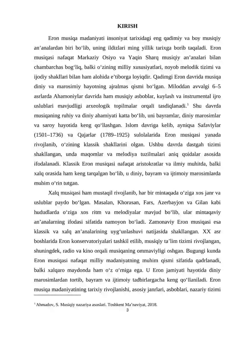 Eron musiqa madanyati 3