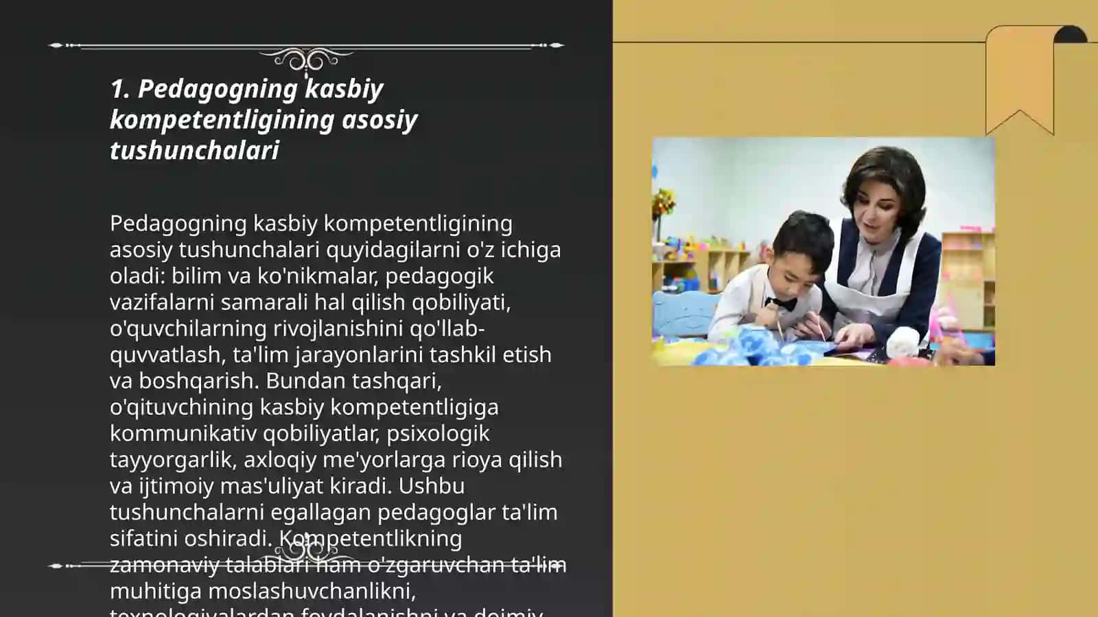 Pedagogning kasbiy komponentlik va unga xos sifatlari 3