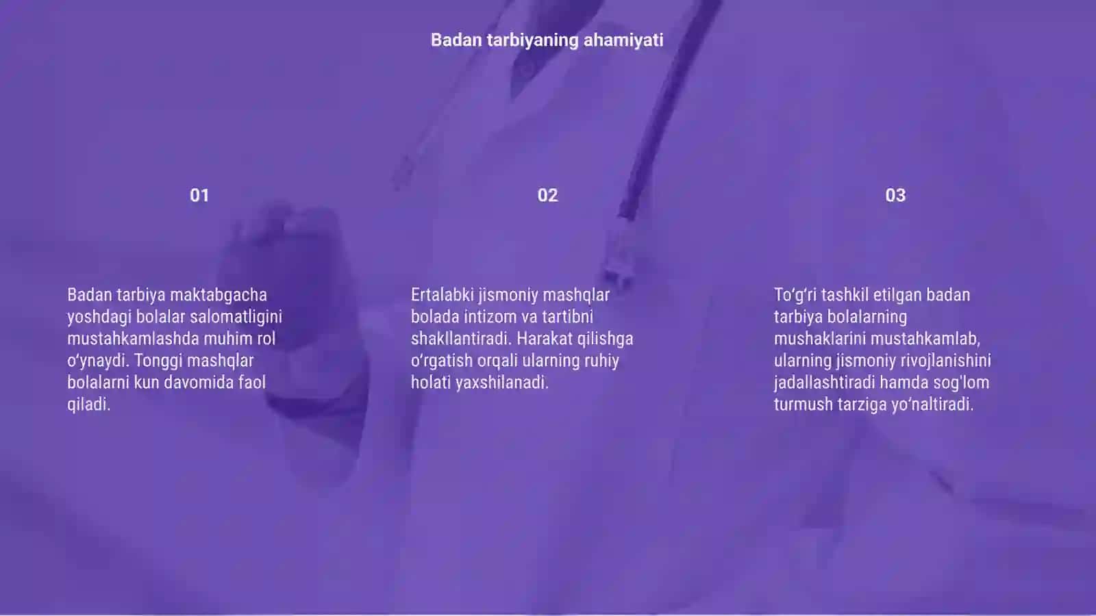Badan tarbiyasi 3
