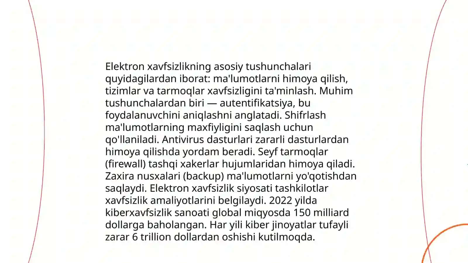Elektron xafsizlik 3