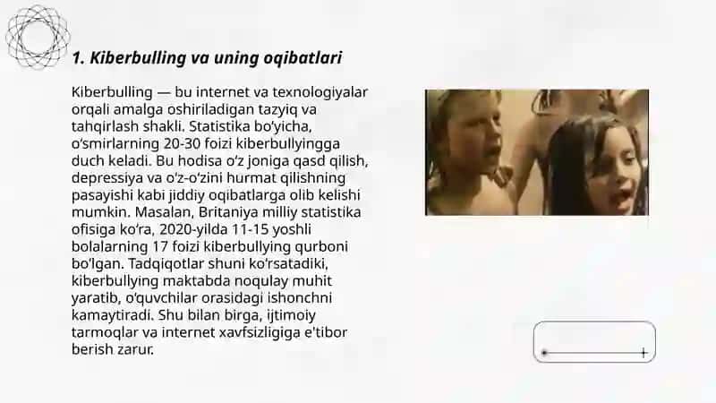 Ijtimoiy mediada tahdid va xavf- xatarlar 3