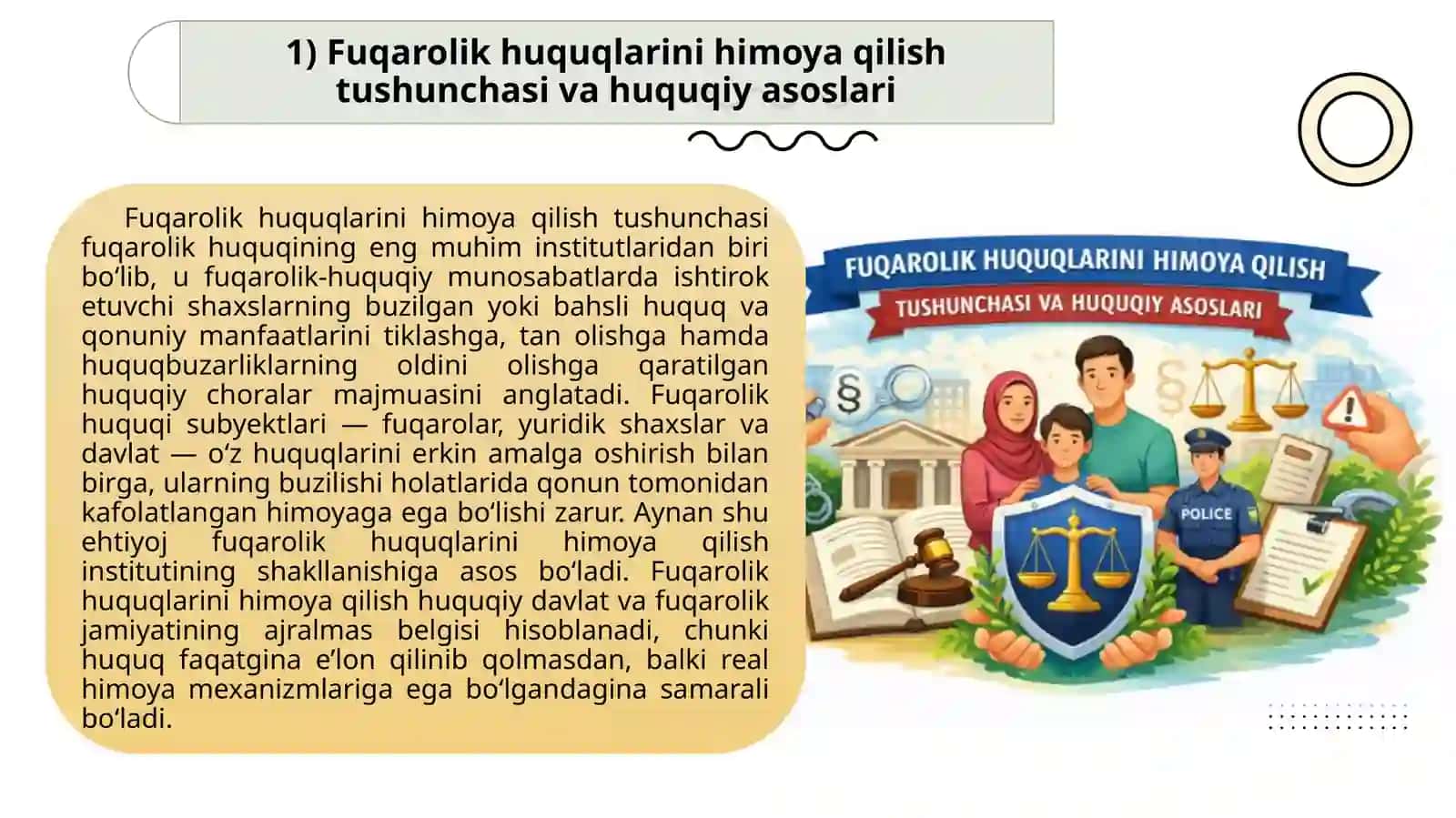 FUQAROLIK HUQUQIDA HUQUQLARNI TIKLASH USULLARI 3