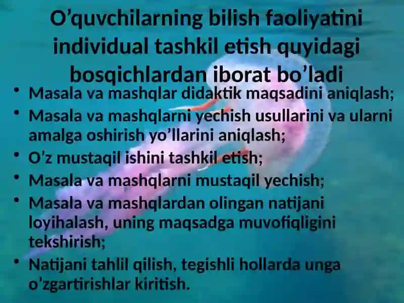 BIOLOGIYADAN MASALA VA MASHQLAR 3