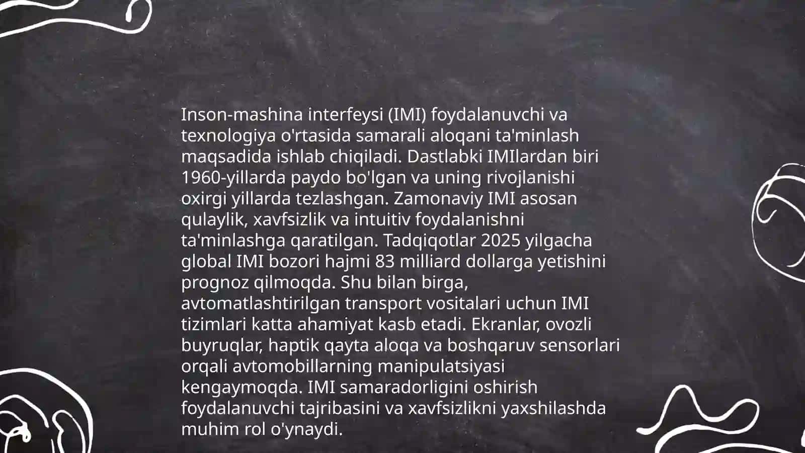 Inson-mashina interfeysi 3