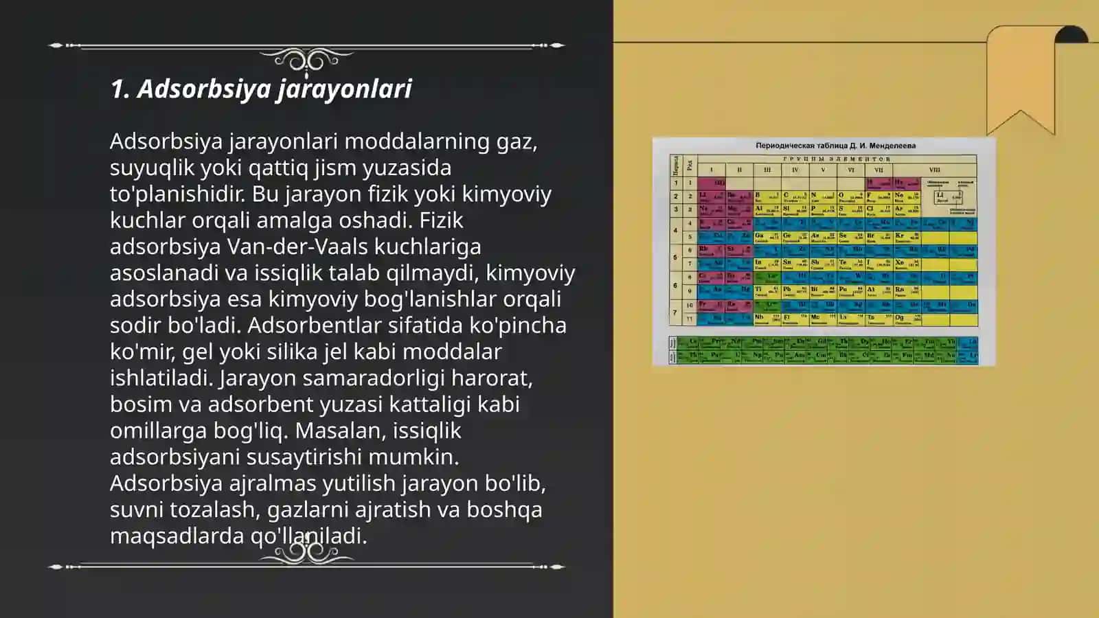 Adsorbsiya jarayonlari 3