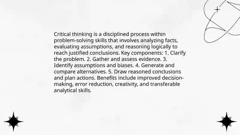 Problem-Solving skills 3