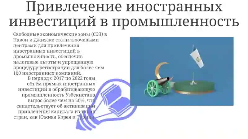 Развитие промышленности Узбекистана в годы независимости 3