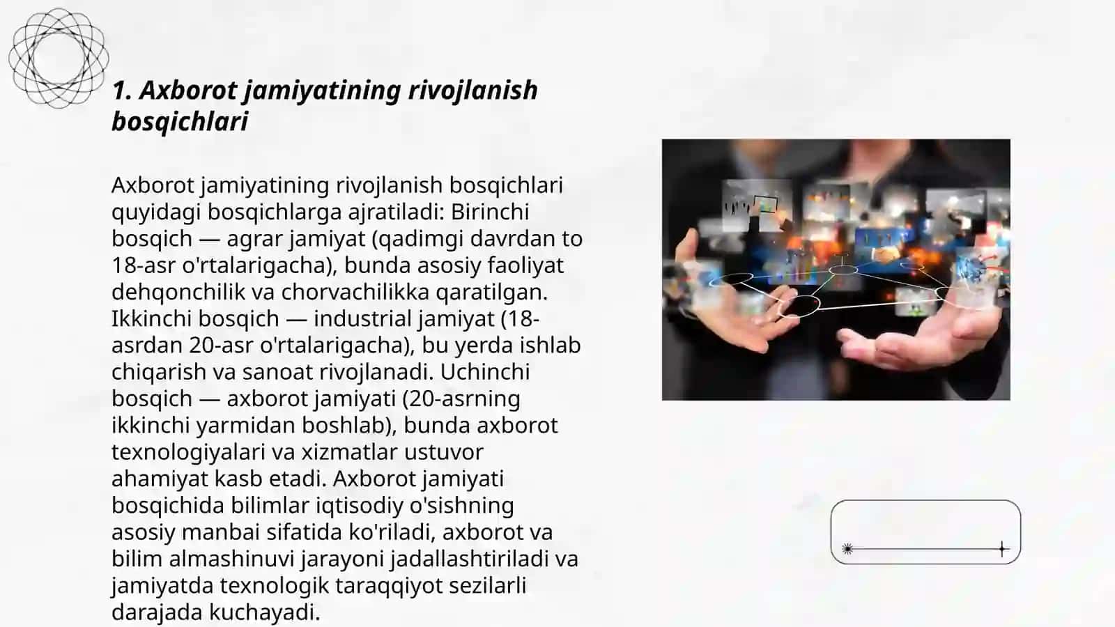 Axbarotlashgan jamiyat va uning istiqbollari 3