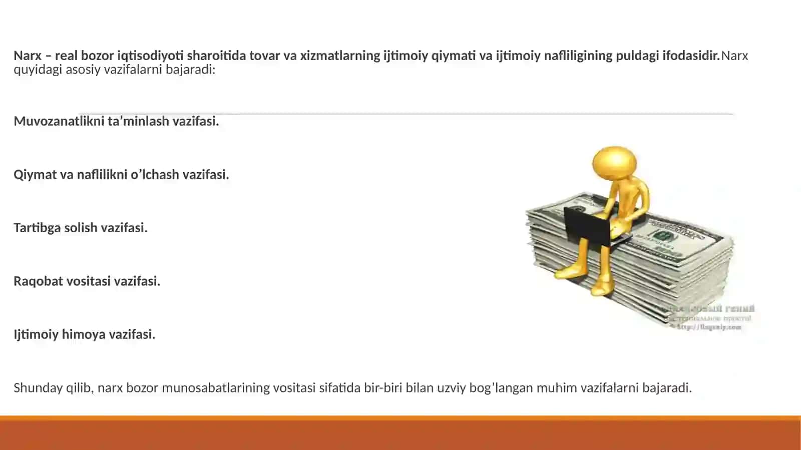 Narxningmazmunivauningvazifalari 3