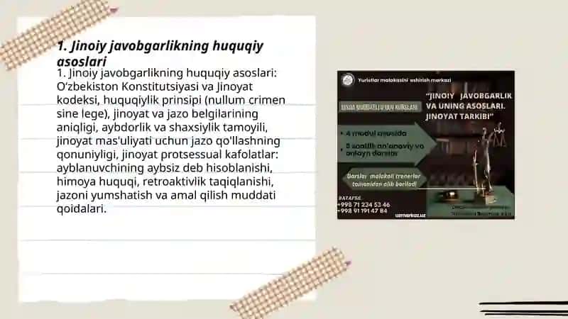 Jinoiy javobgarlik va jazo tizimi 3