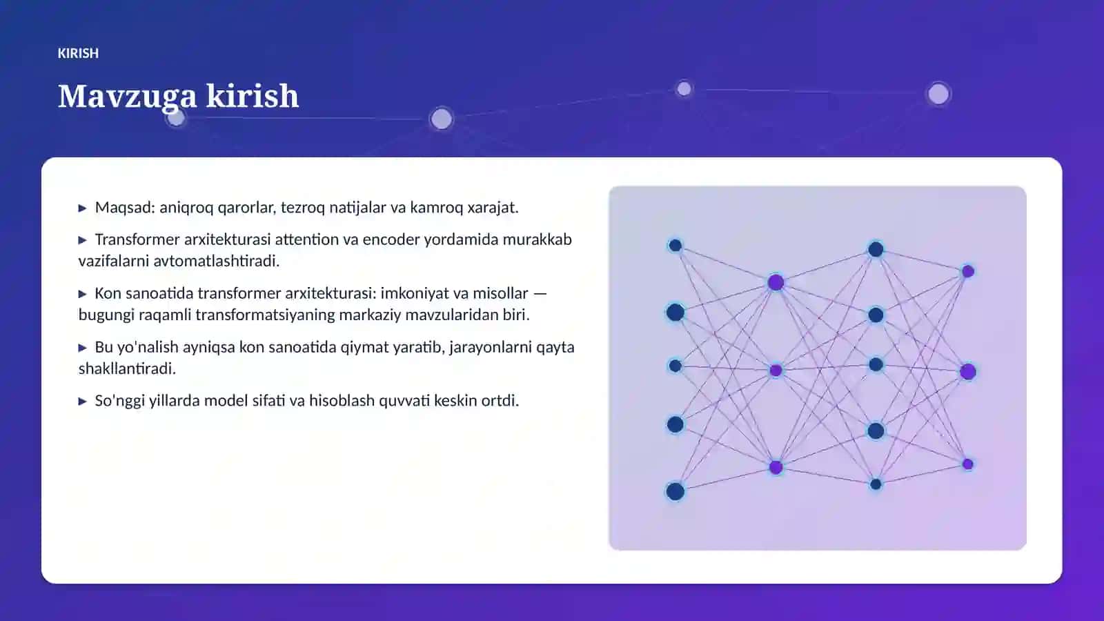 Kon sanoatida transformer arxitekturasi: imkoniyat va misollar 3