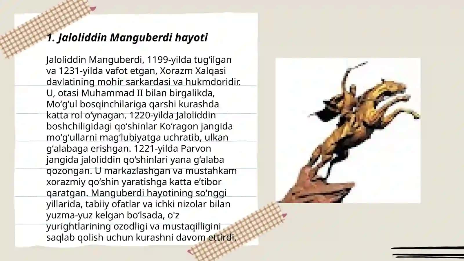 Jaloliddin Manguberdi-Vatan himoyachisi 3