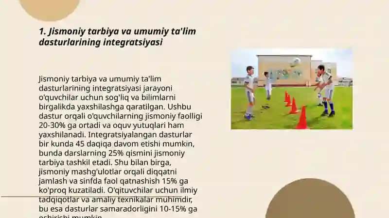 Jismoniy tarbiyaning ta'lim muassasalarida integratsiyasi 3