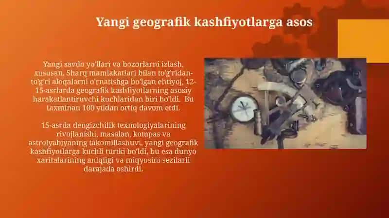 XII-XV asrlarda geografiya va kartografiyaning rivojlanishi 3