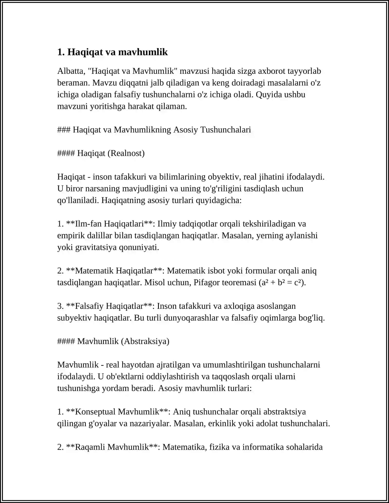 HAYOT FALSAFASI 3
