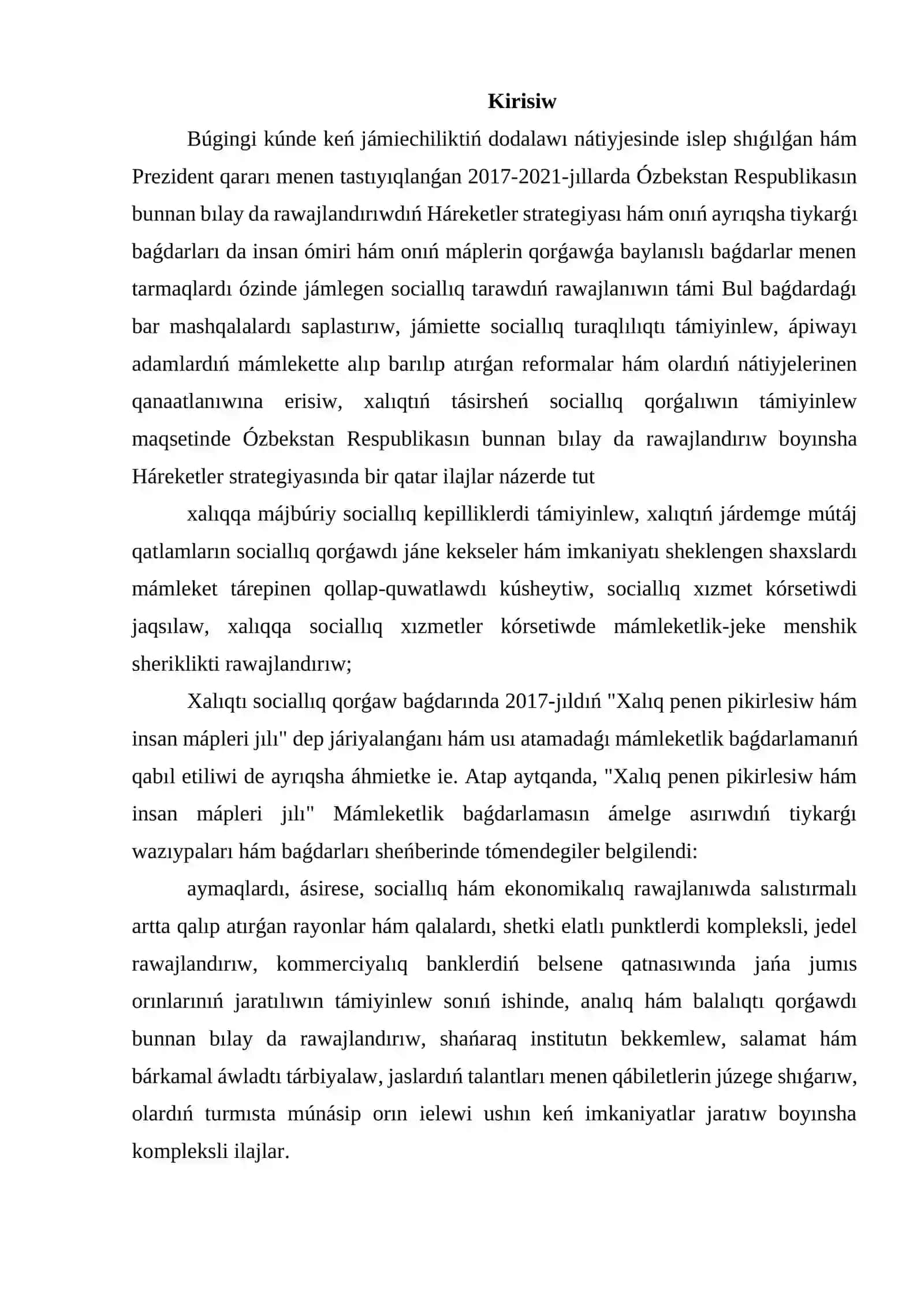 Mámleketlik finans páninen ÓZ BETINSHE JUMISI 3