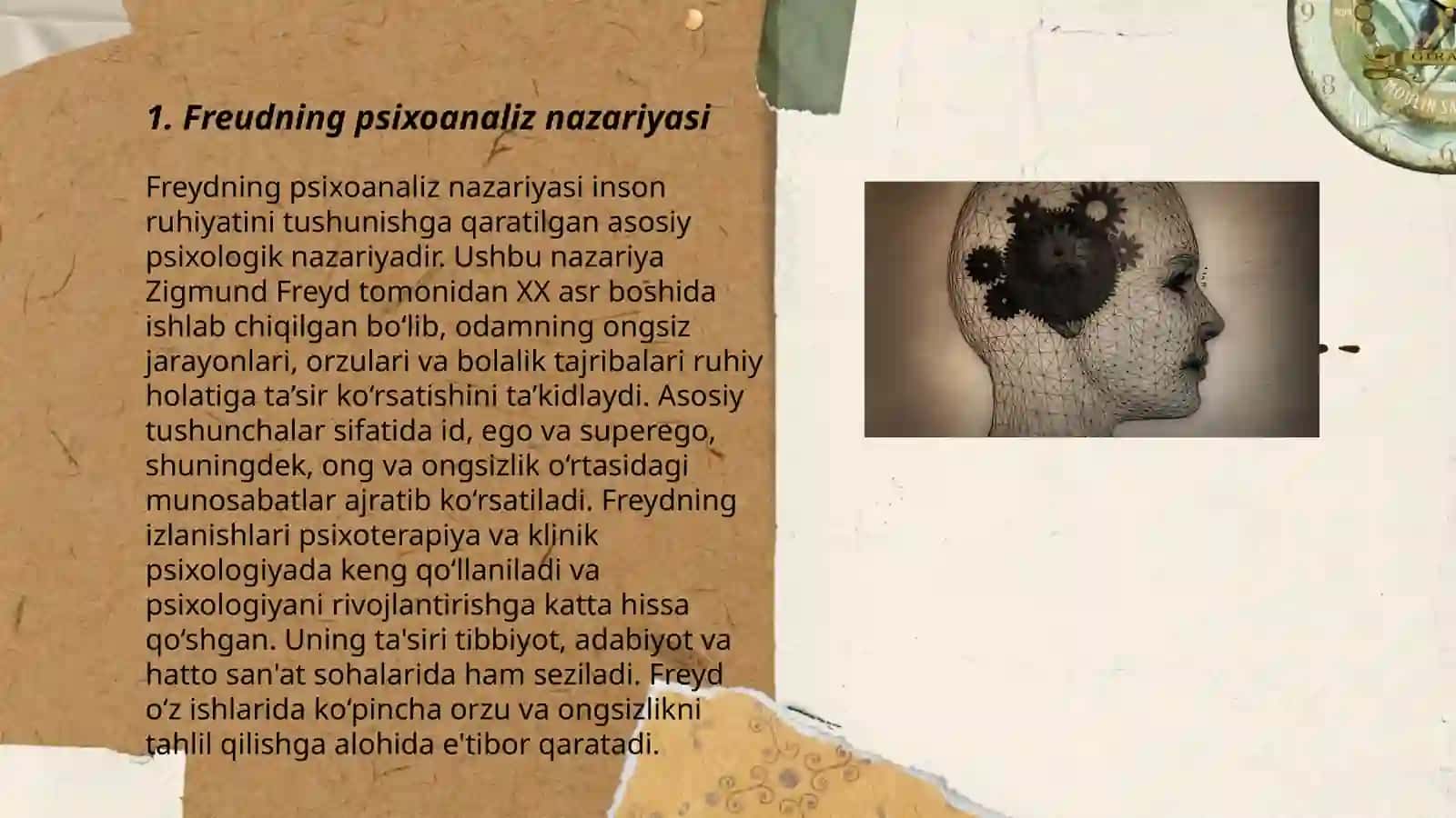 Freudning psixoanaliz nazariyasi 3