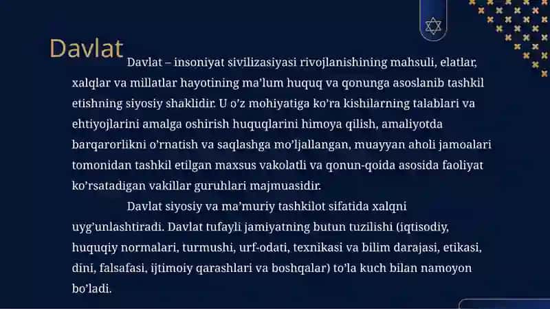 O’zbek davlatchiligining tarixiy bosqichlari 3
