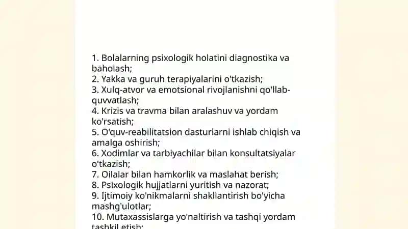 Psixologning mehribonlik uylaridagi ishi 3