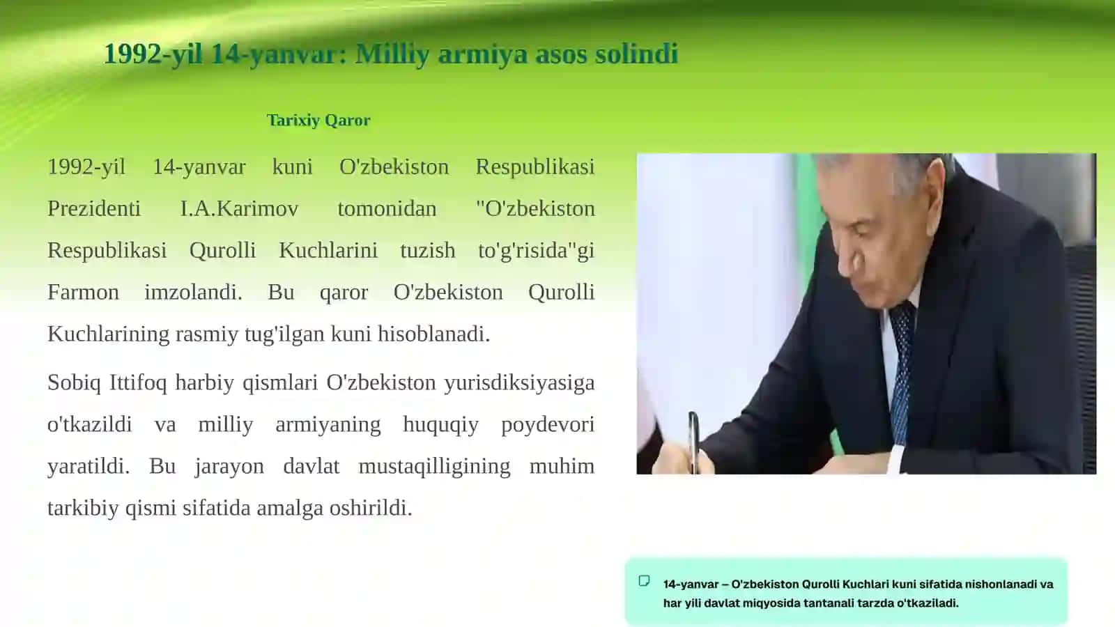 O'zbekiston Respublikasining harbiy faoliyatidagi huquqiy asoslari 3