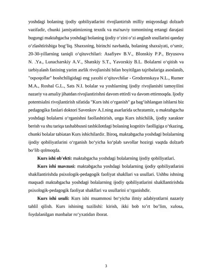 MAKTABGACHA YOSHDAGI BOLALARNI IJODIY RIVOJLANISH TEXNOLOGIYALARI 3