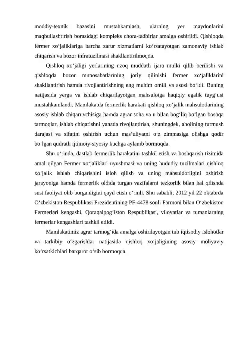O'zbekiston qishloq xojaligi 3