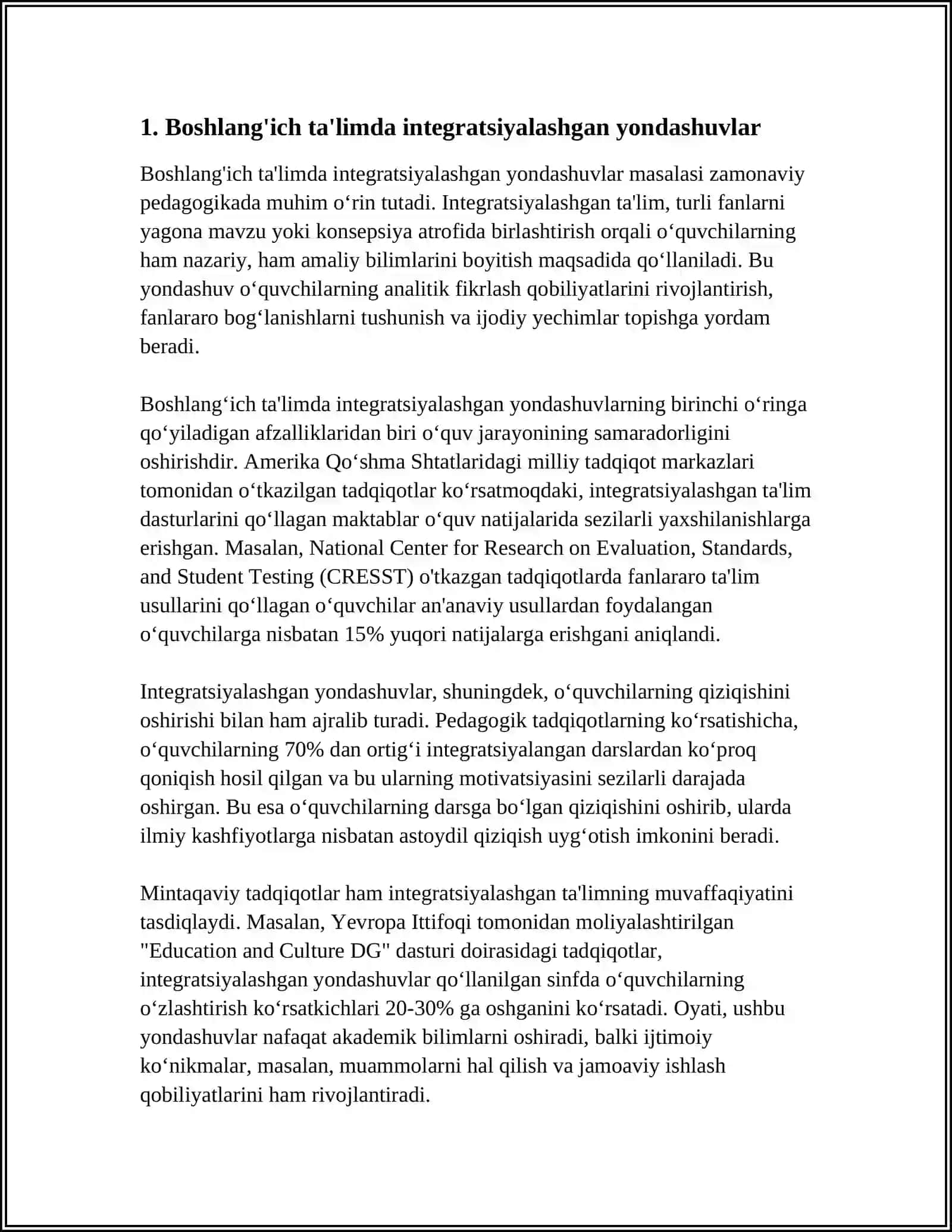 MAKTABGACHA TA'LIM MUASSASALARIDA O'QITISH METODIKASI 3