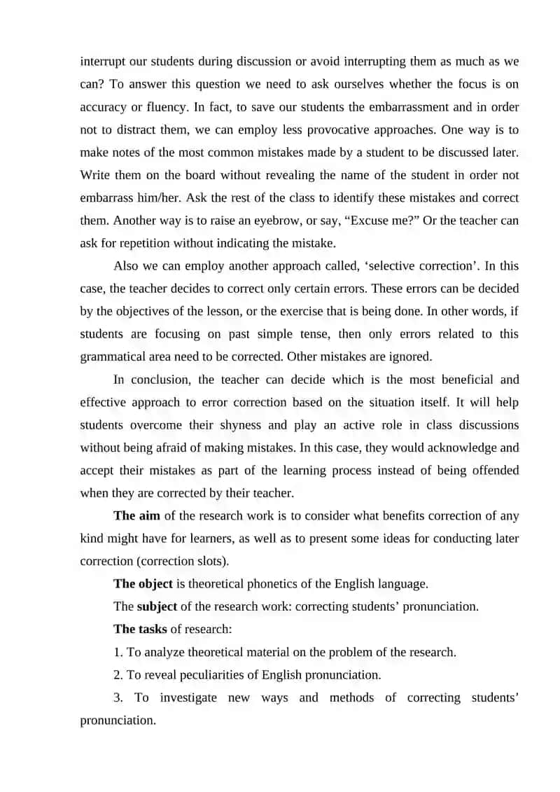 Ways of Correcting Pronunciation 3
