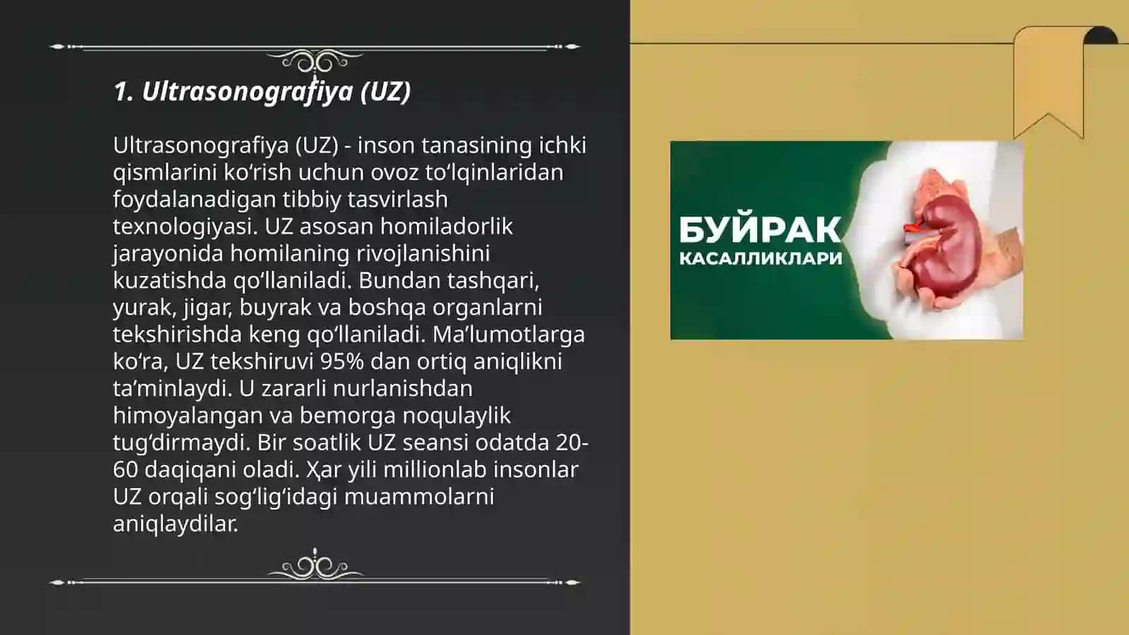 Ultrasonografiya (UZ) 3