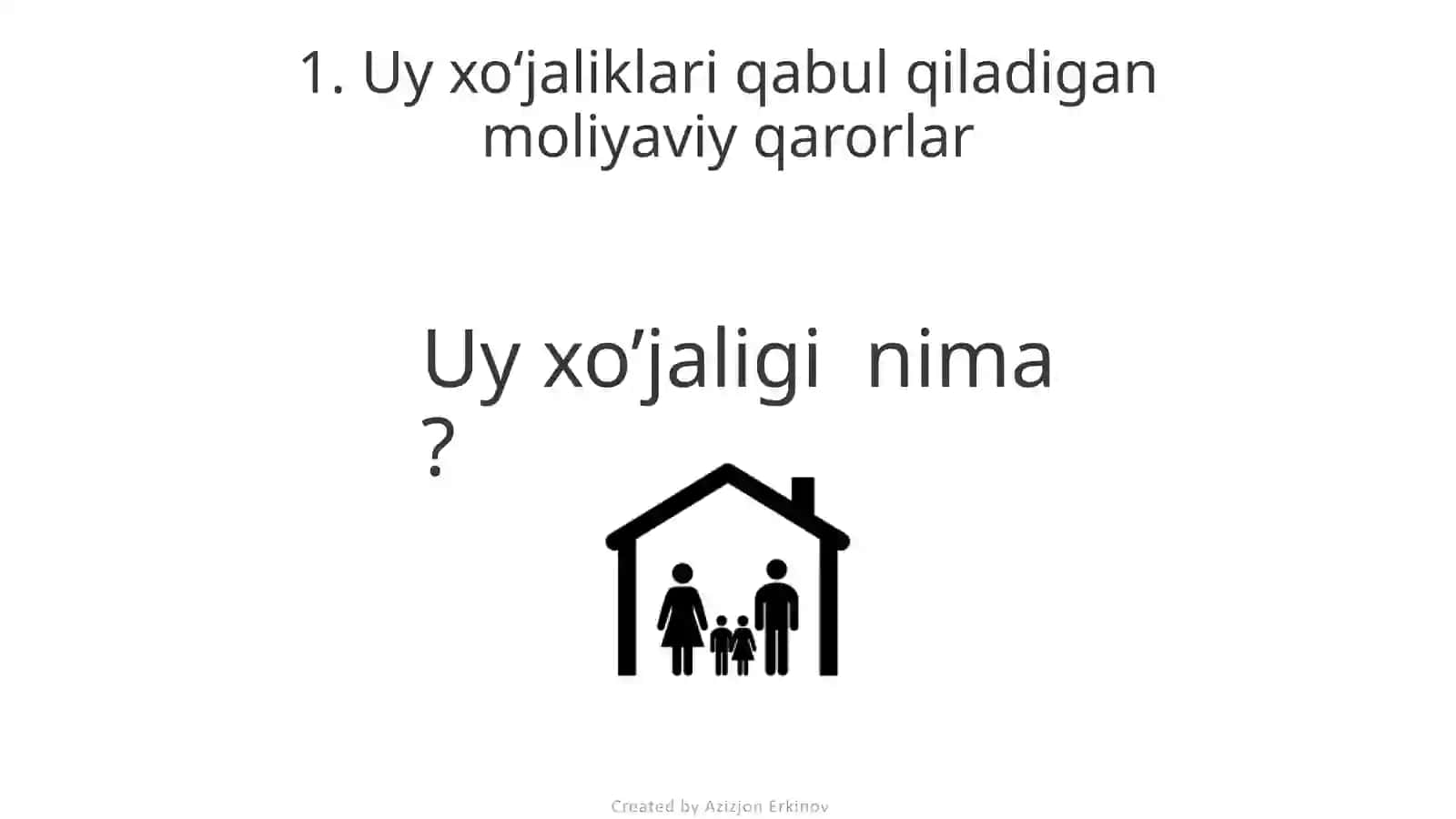 Moliyaviy qarorlar 3