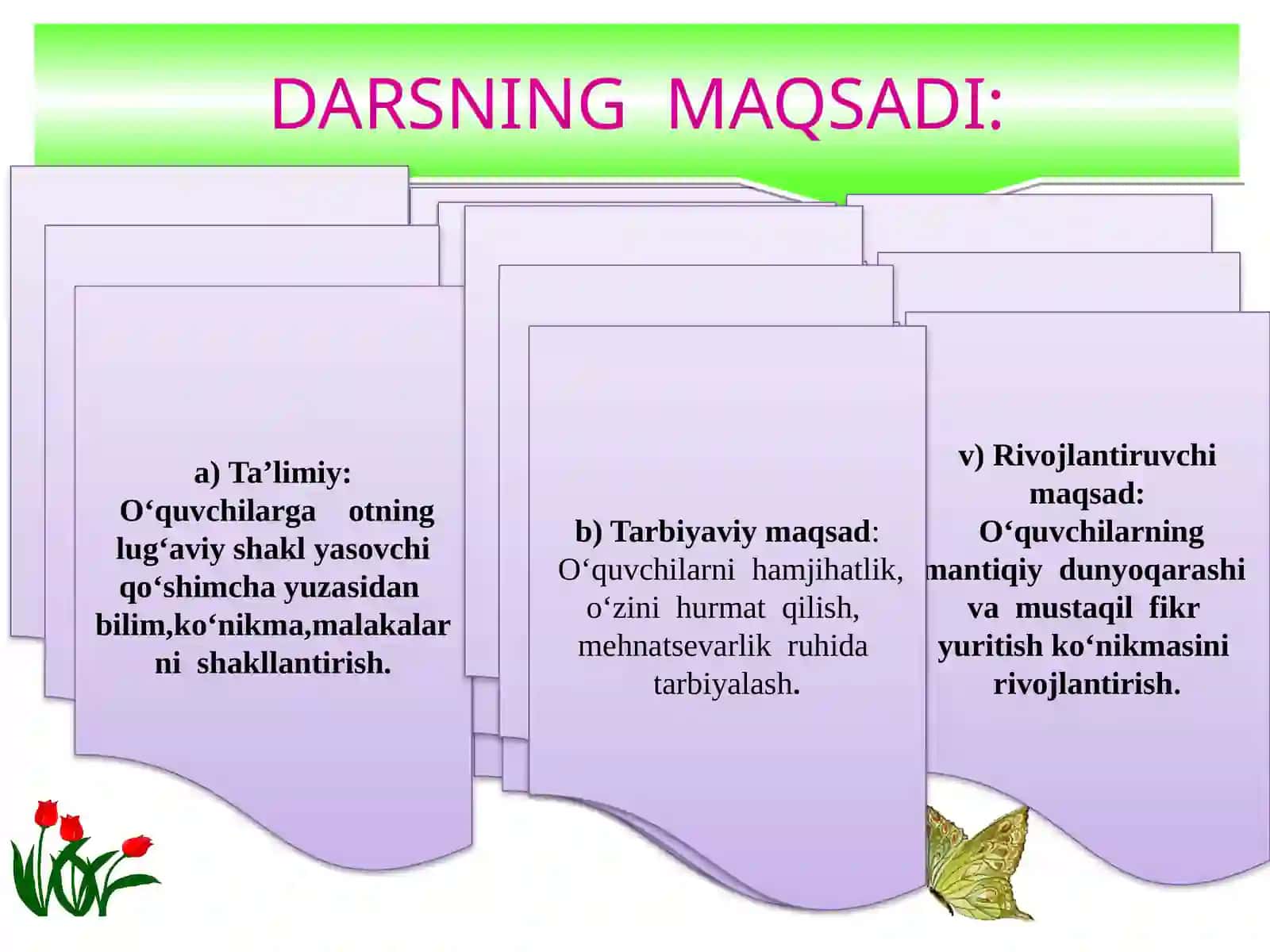 Mardonqulova Hilolaning bir soatlik darsishlanmasi 3