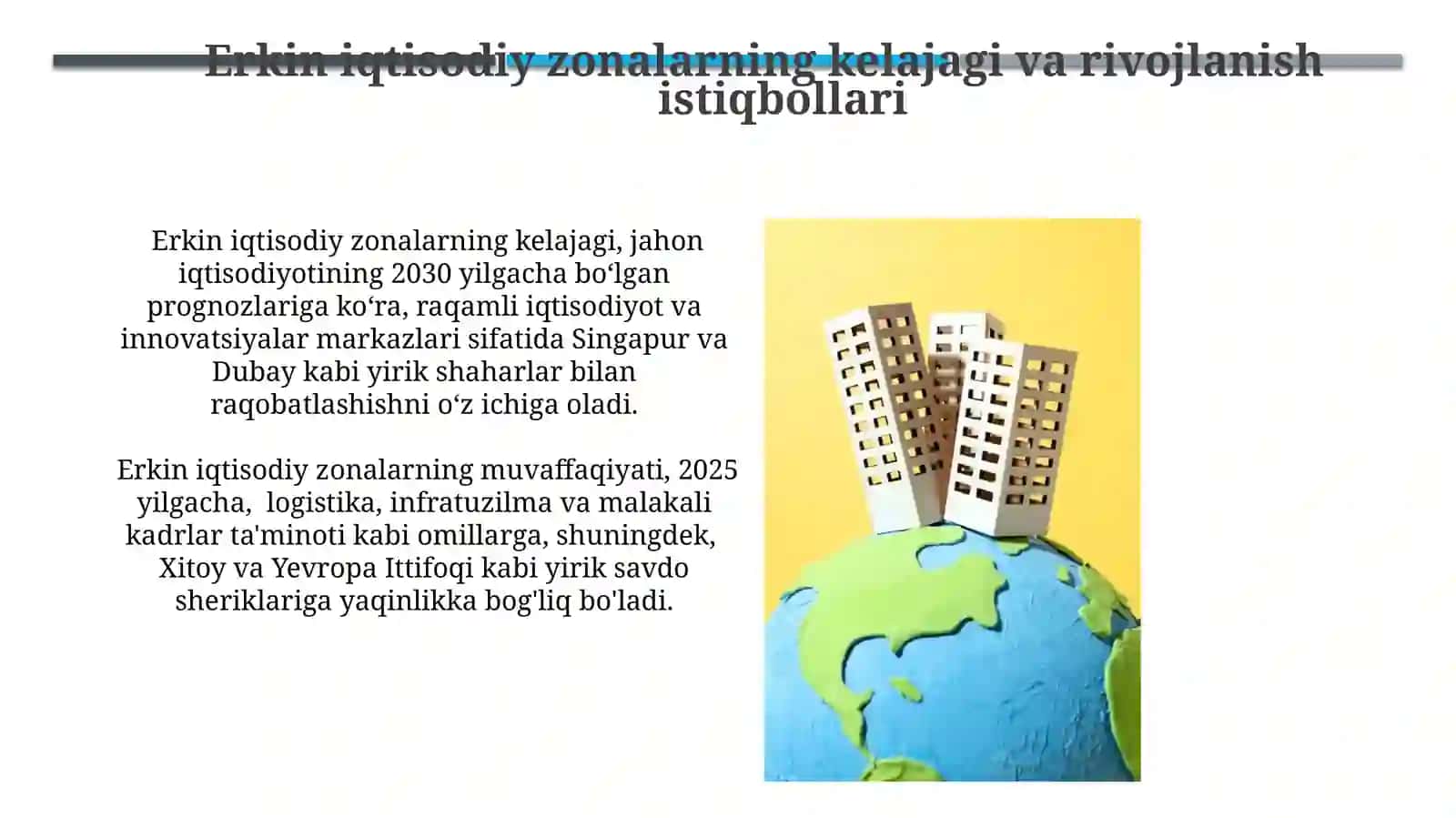 Investitsiyalarni jalb qilishda erkin iqtisodiy hududlarning urni 3