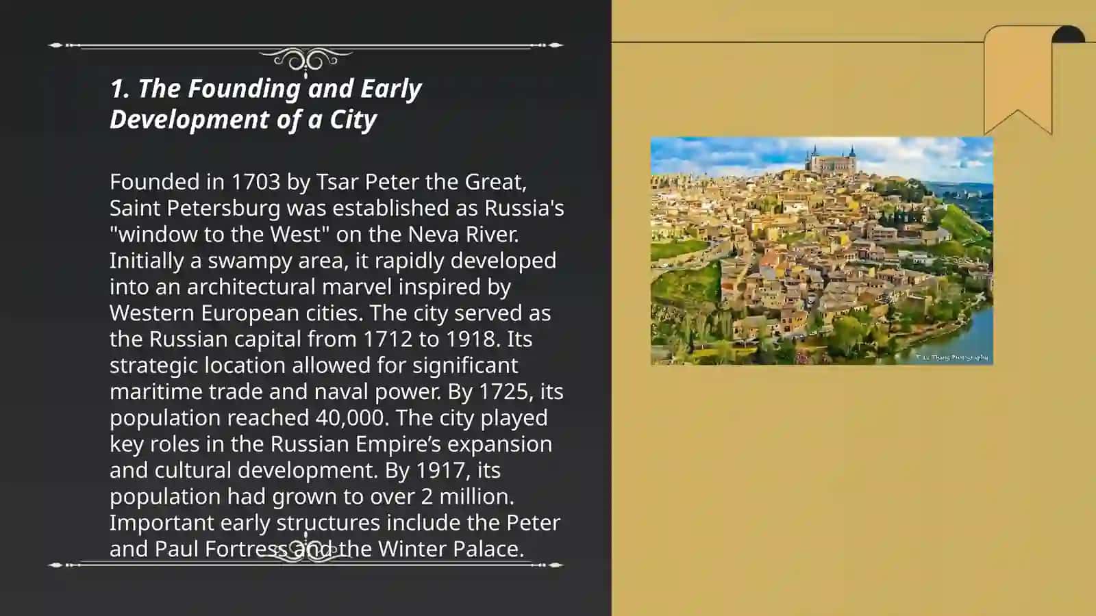 Changing cities. The history of a city 3