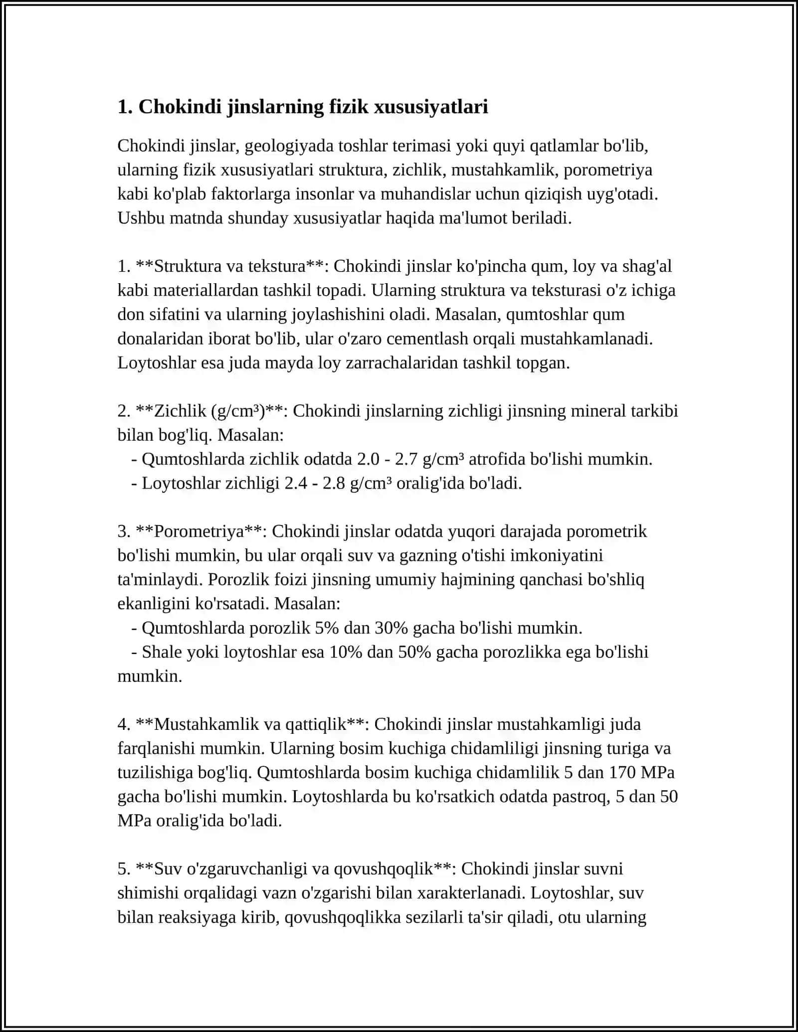 CHOKINDI JINSLARNING STRUKTURASI ULARNING TASNIFI VA GENETIK AHAMIYATI 3