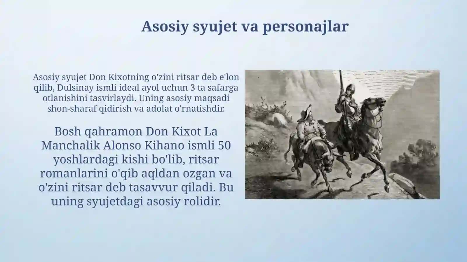 Don Kixot sarguzashtlari 3