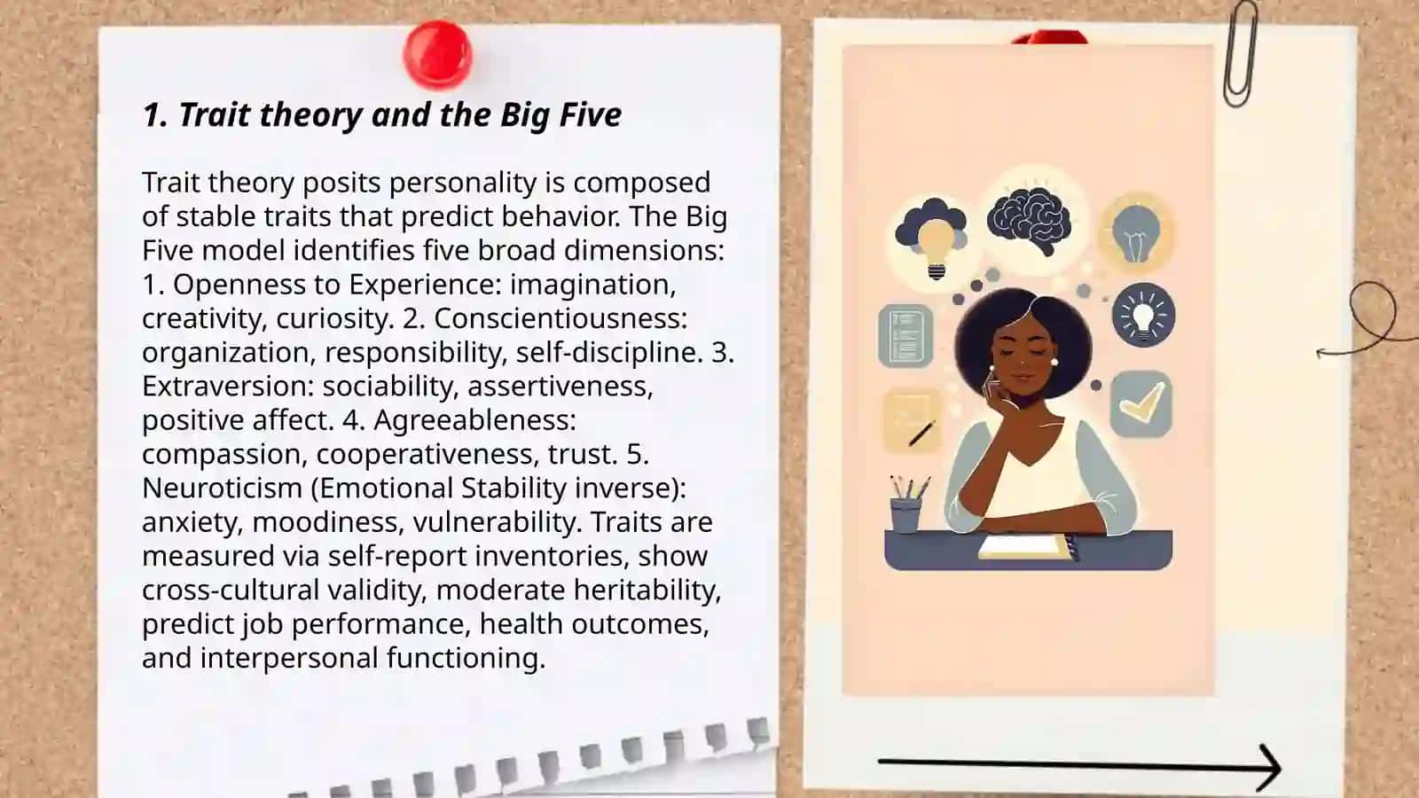 Trait theory and the Big Five 3