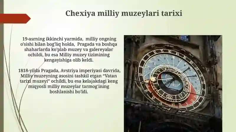 Chexiya milliy muzeylari. Praga milliy muzeyi va milliy galereyasi 3