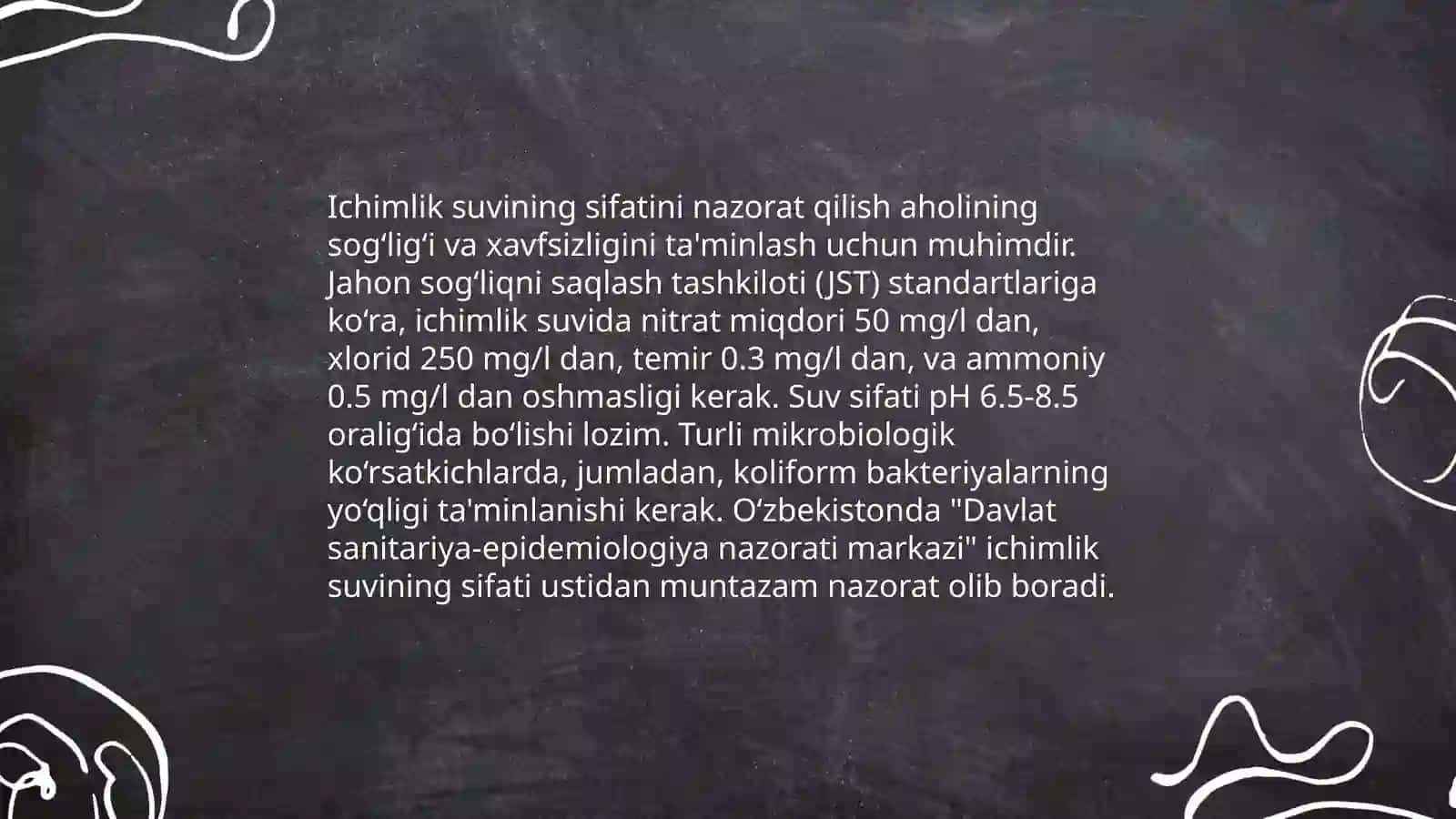 Ratsional suv taʼminoti 3