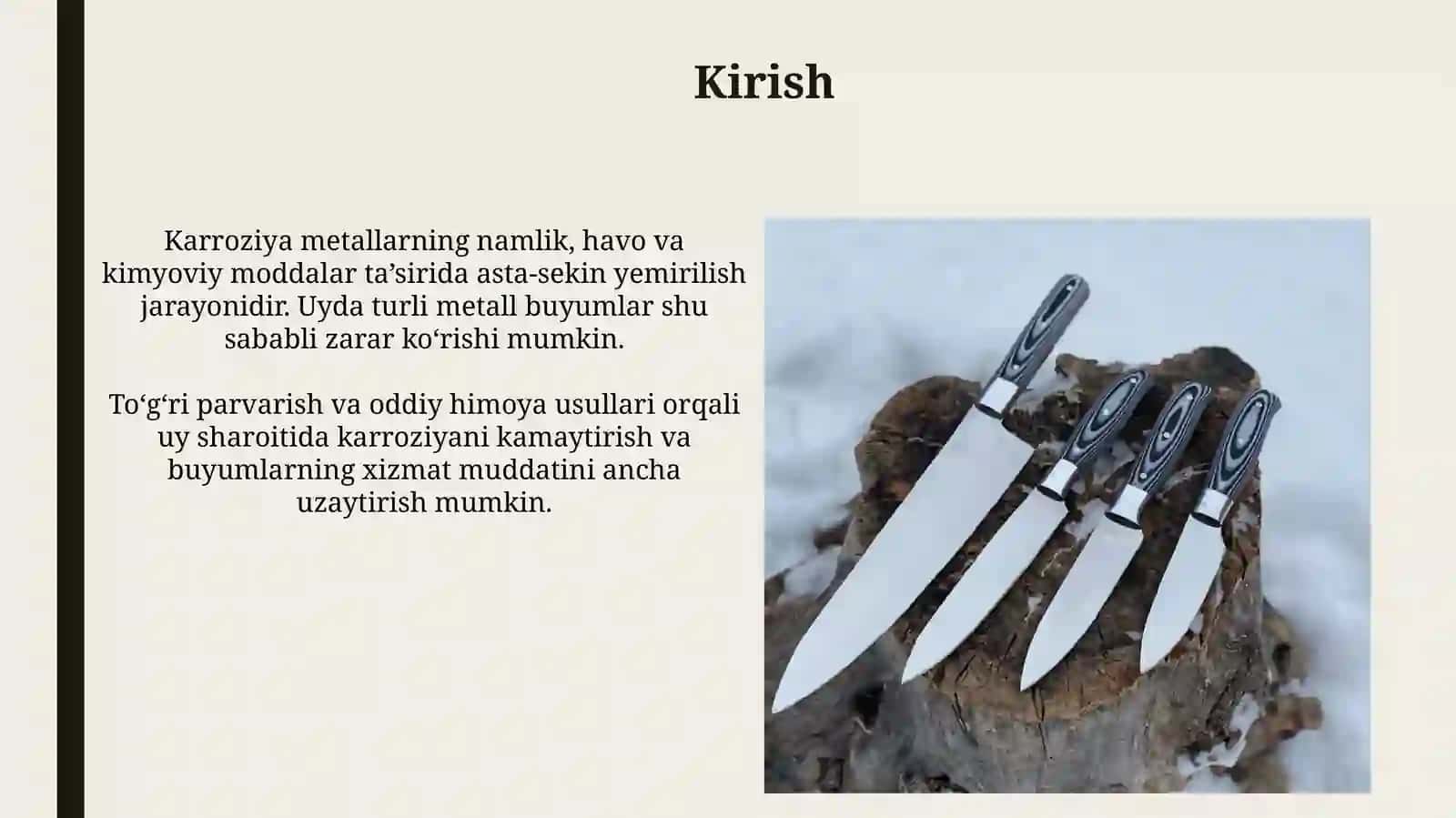 Uyda karroziyani kamaytirish yullari 3