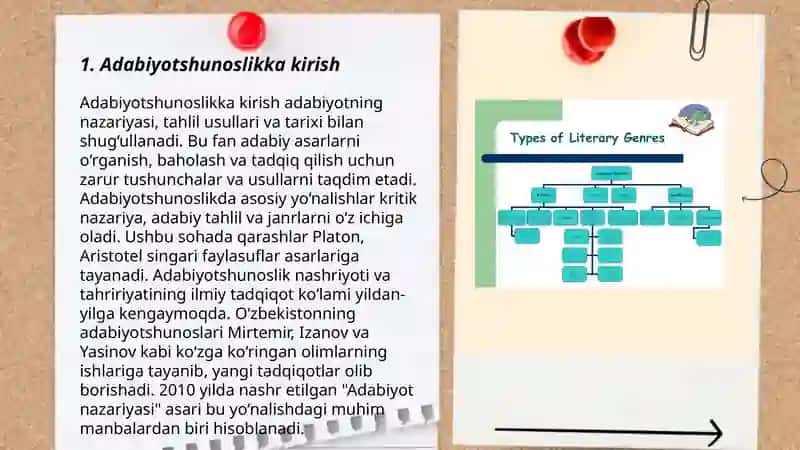 Adabiyotshunoslikning asosiy xususiyatlari 3