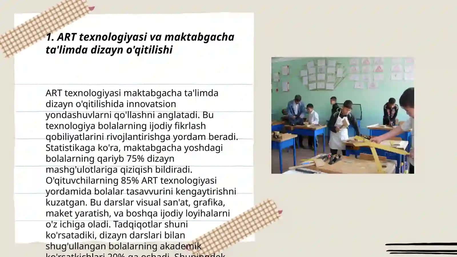 ART texnologiyasi asosida San'atning dizayn rivojlantirish 3