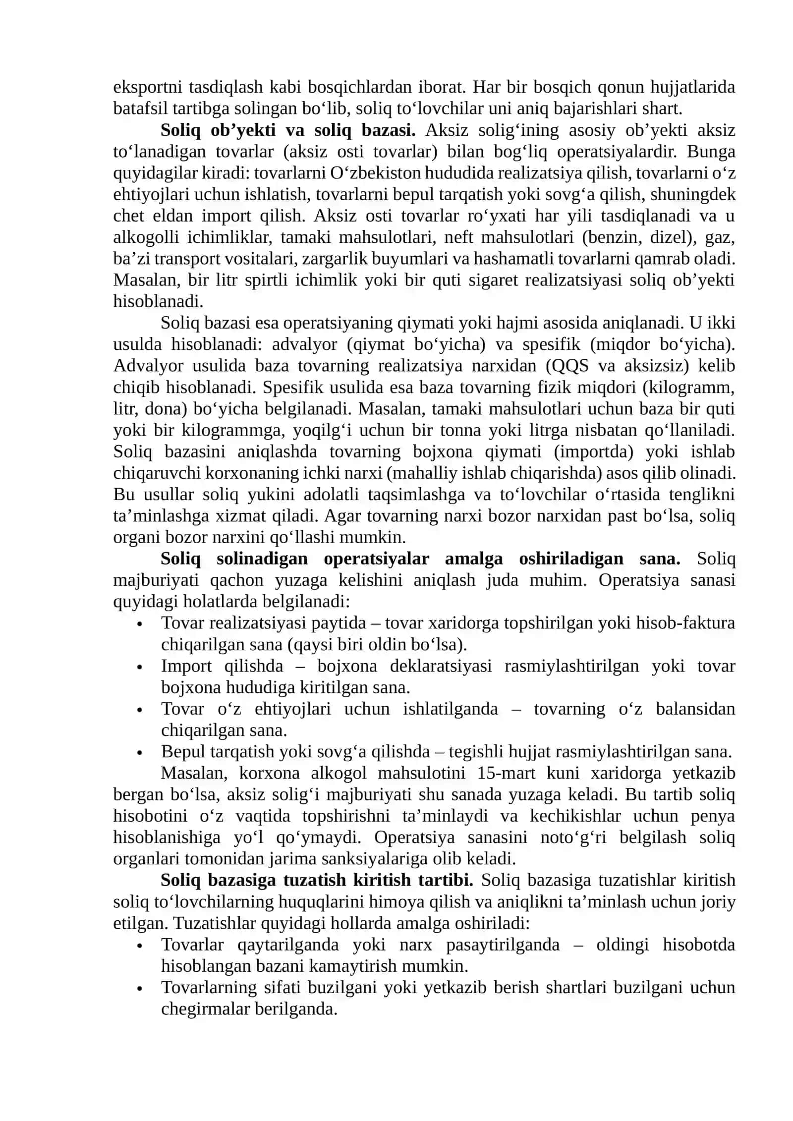 Aksiz solig‘i va foyda solig‘i 3
