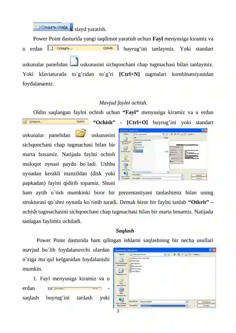 Power Point dasturi 3