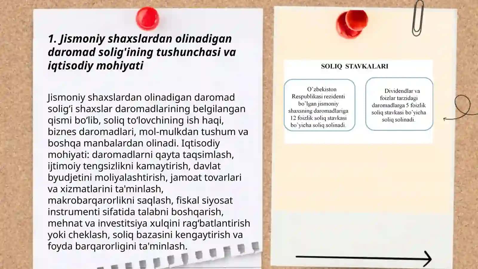 Jismoniy shaxslardan olinadigan daromad solig'ining tushunchasi va iqtisodiy mohiyati 3