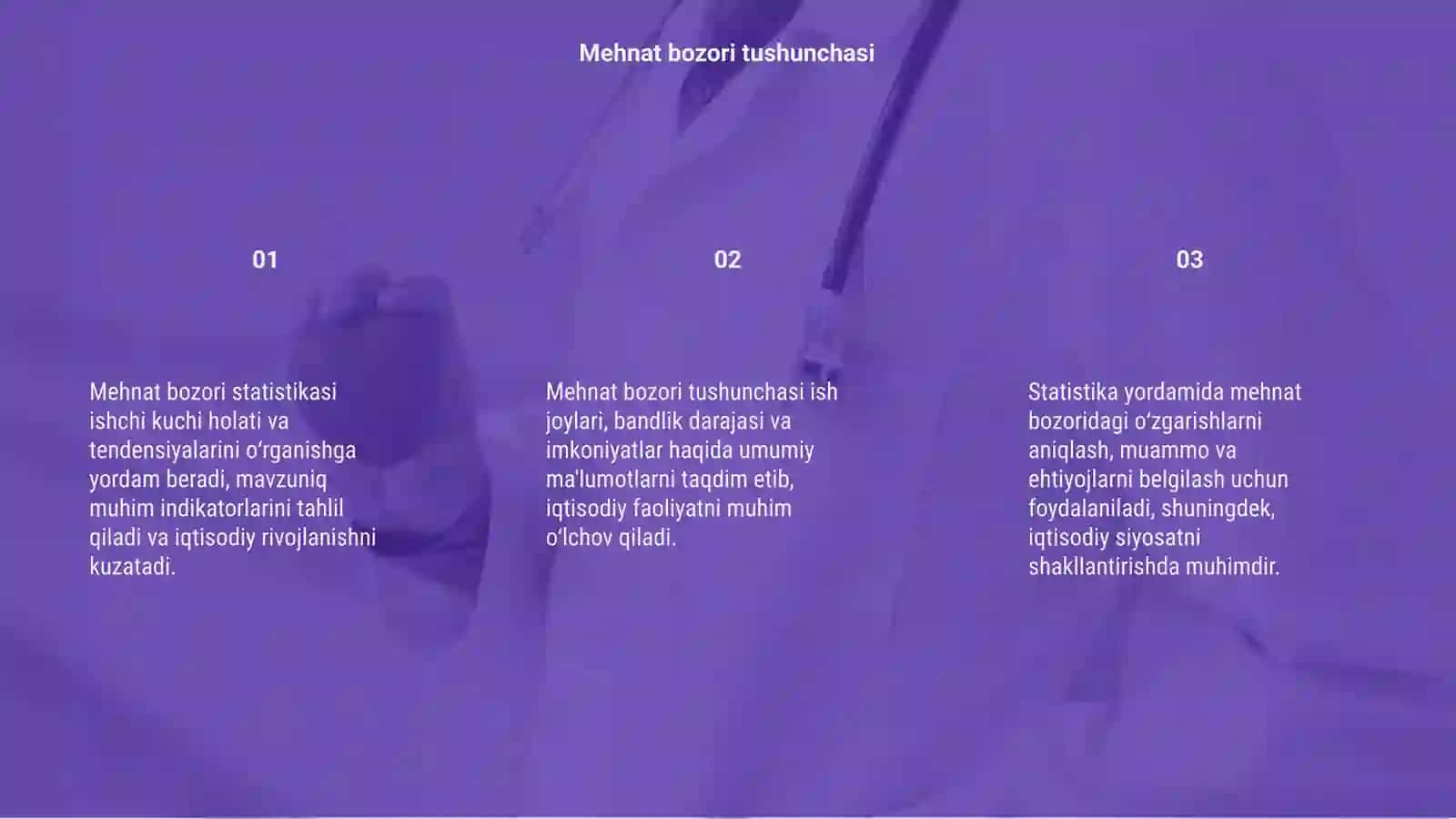 Mehnat bozori statistikasi 3