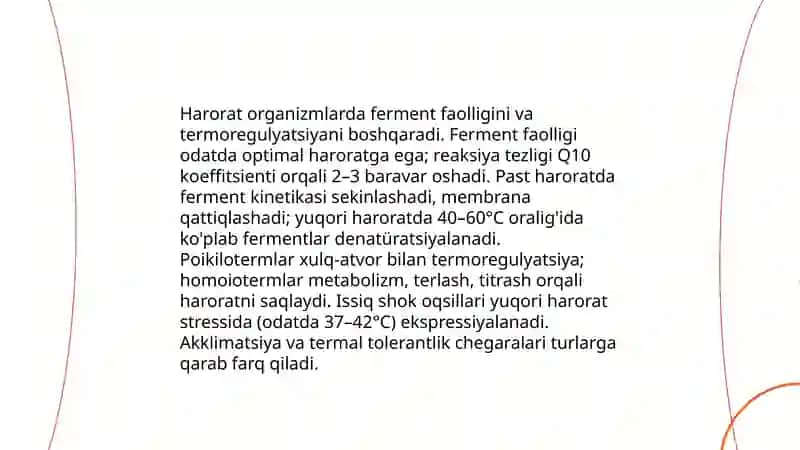 Turli ekologik omillarning tirik organizmlarga ta’sir etish mexanizmlari 3